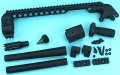 Shotgun Receiver Rail (Slim) (Short) (Black)